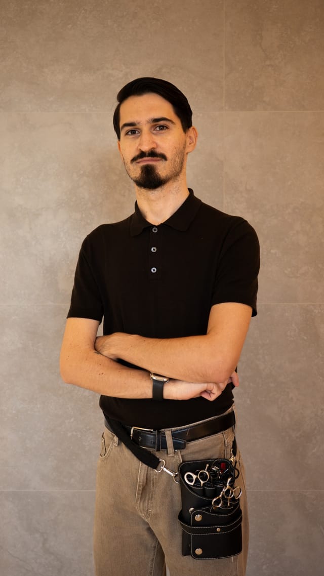 Vincenzo Daffinito, barbiere
